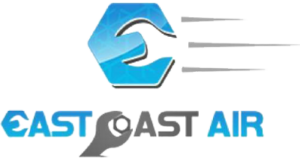 East Coast Air Conditioning Color Site Logo